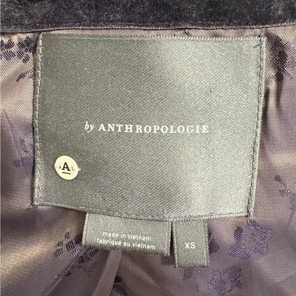 Anthropologie, Natasha Faux Fur Lux Black Bomber Jacket, Size XS - Picture 9 of 11